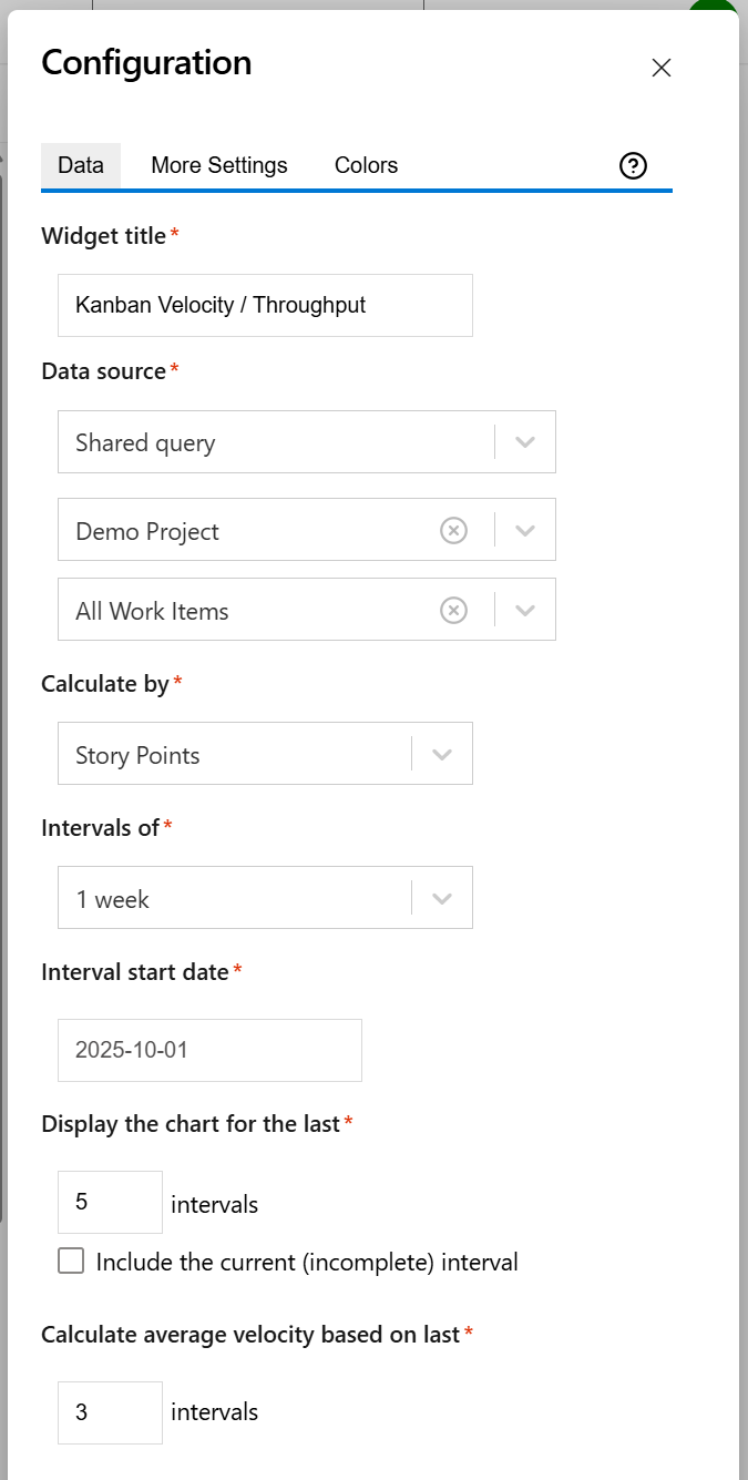 Kanban velocity configuration - data tab.png