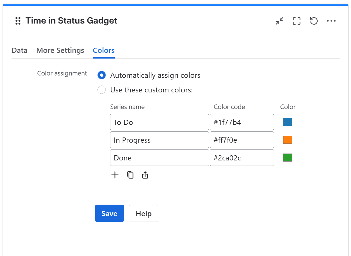 Time in status gadget configuration in Jira - colors tab.png