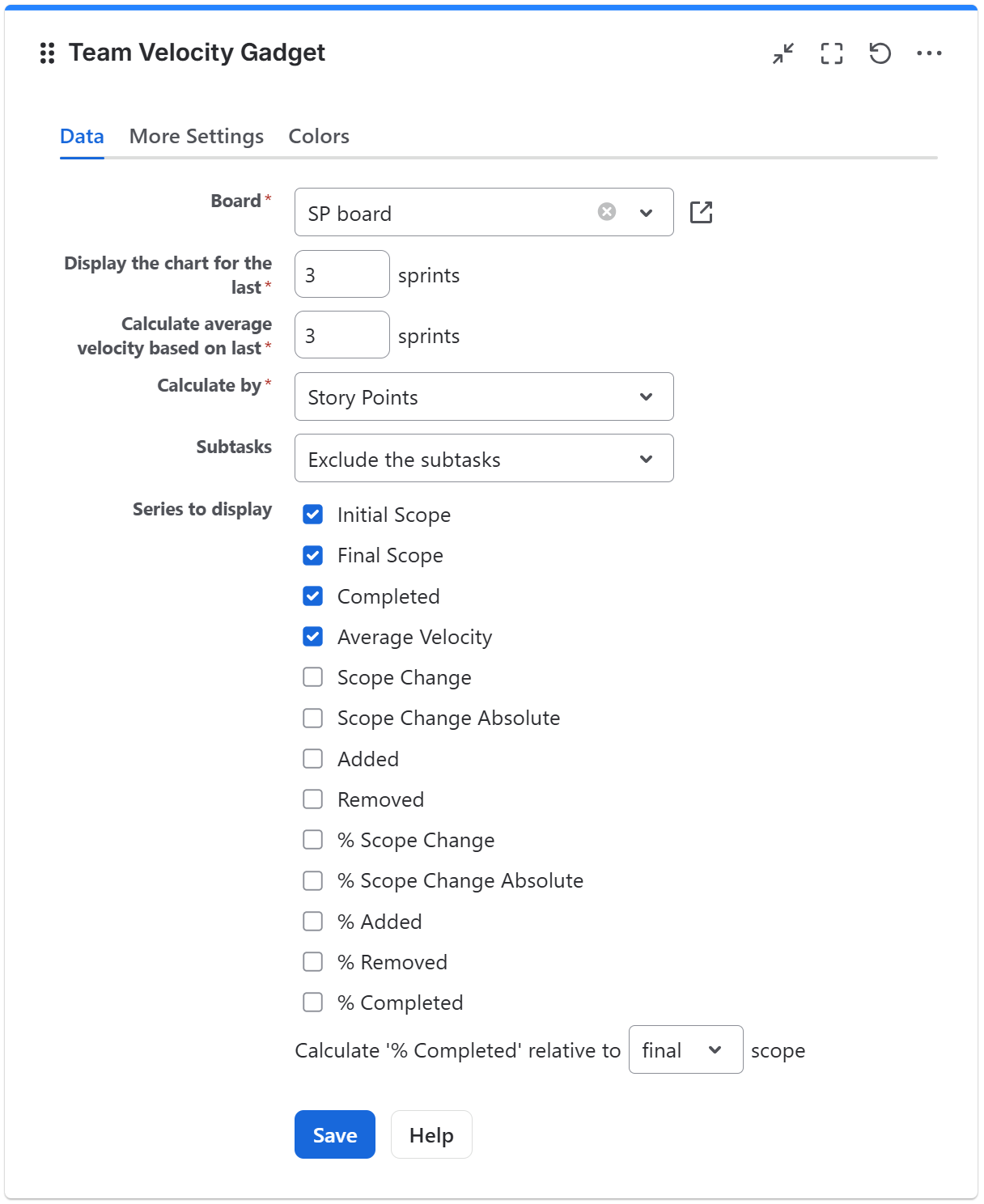 Team Velocity gadget configuration in Jira - data tab.png