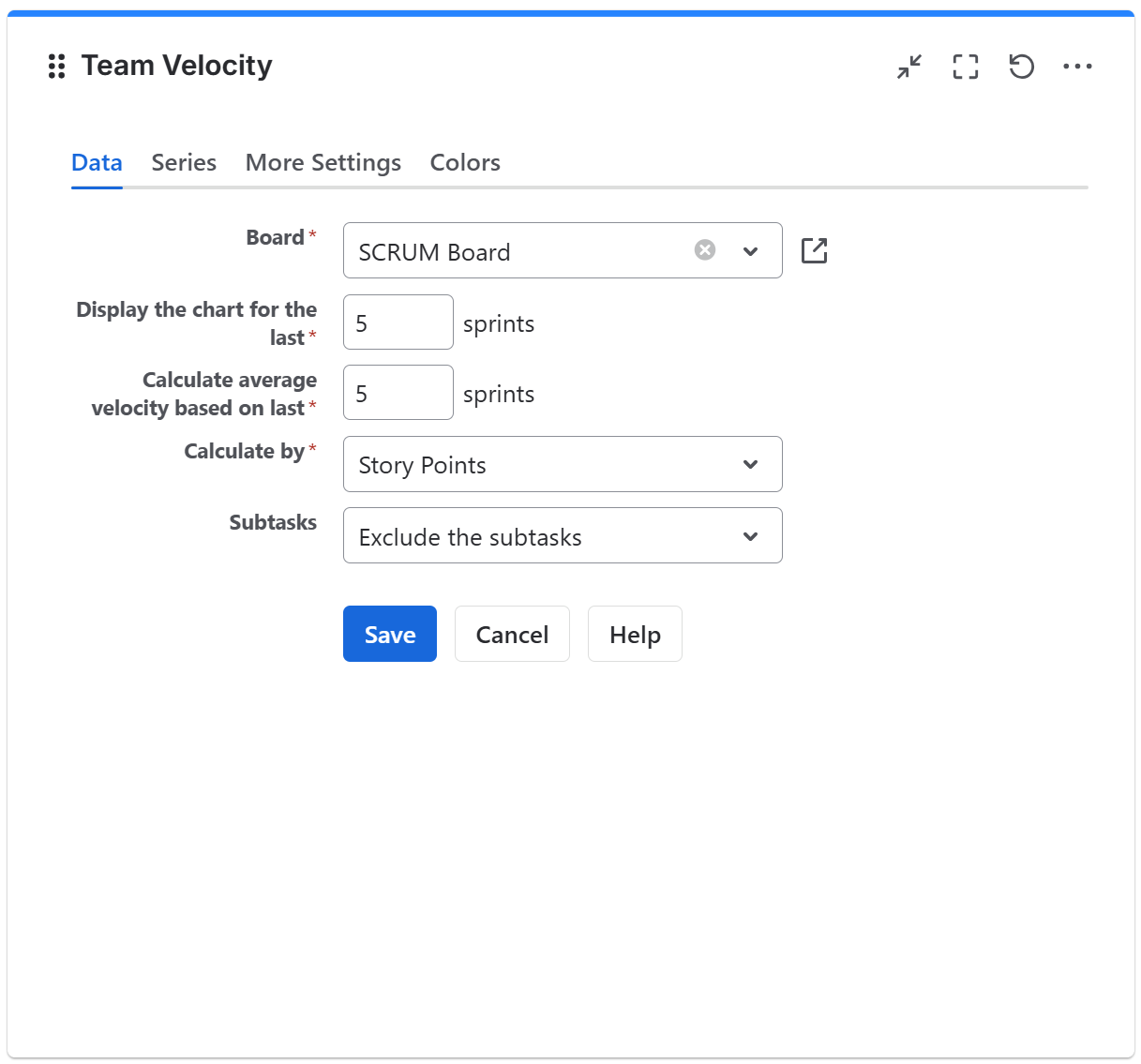 Team Velocity gadget configuration in Jira - data tab.png
