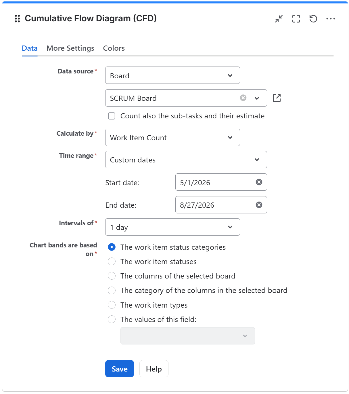 CFD gadget configuration in Jira - data tab.png