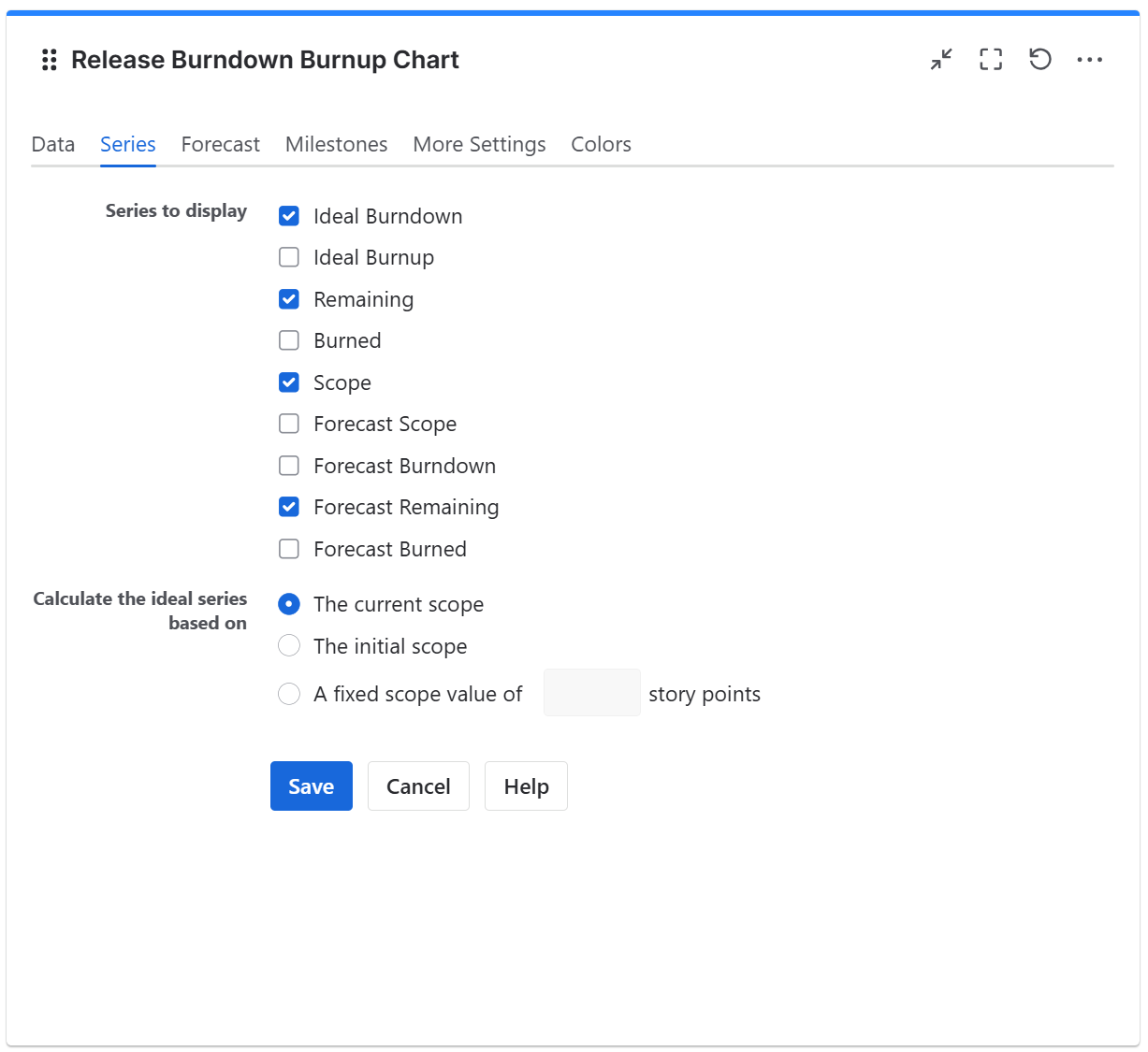 Release burndown burnup in Jira - series tab.png